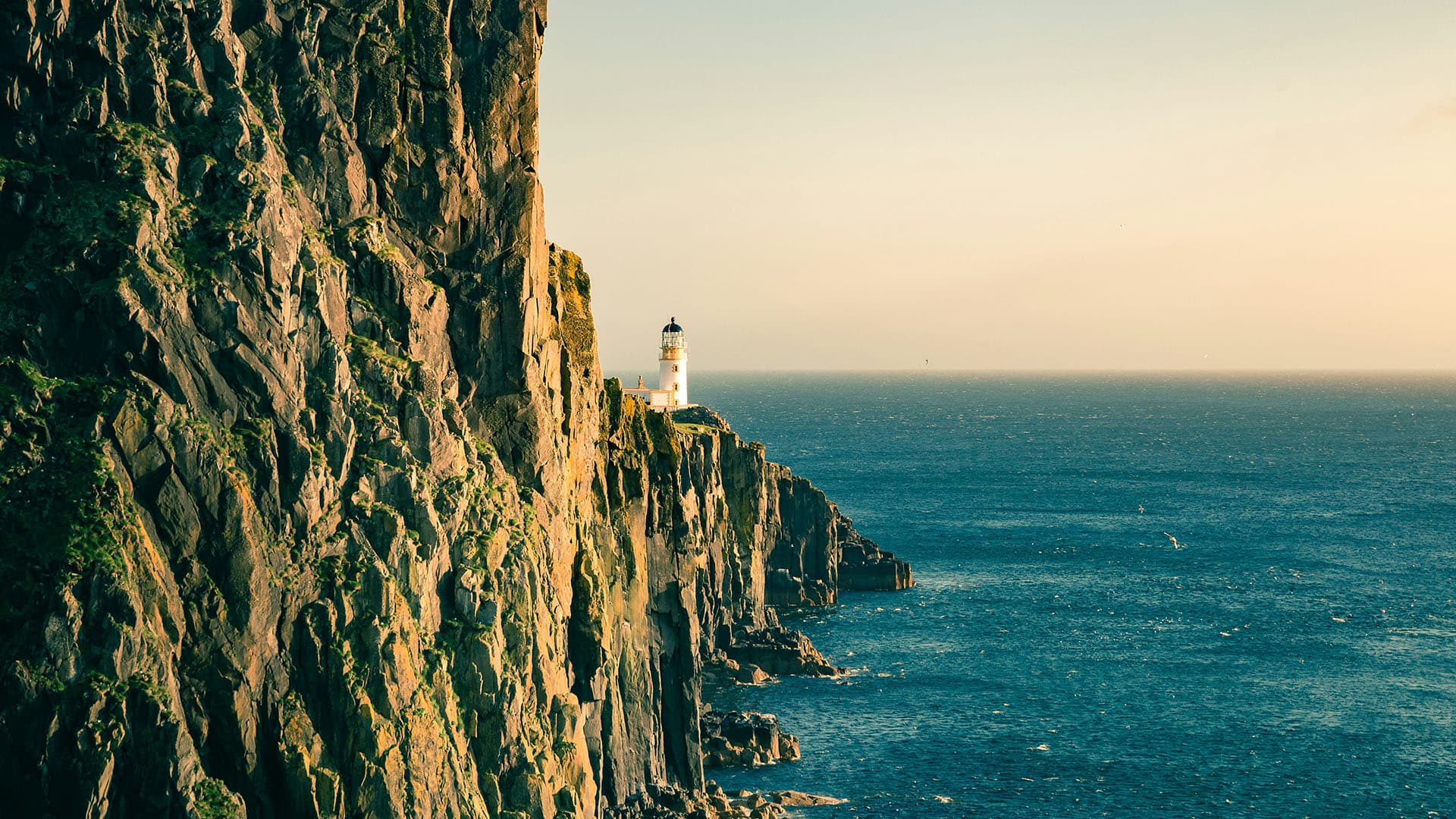 Lighthouse by the sea